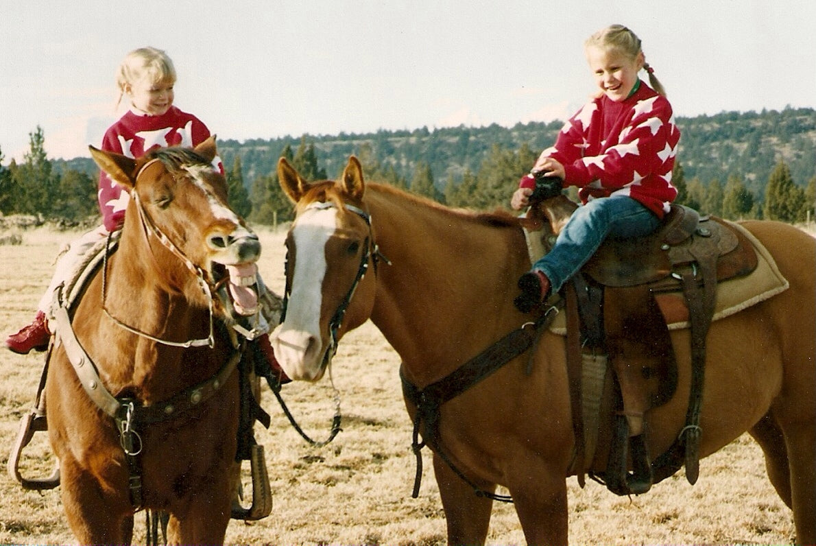 2 sisters 2 horses