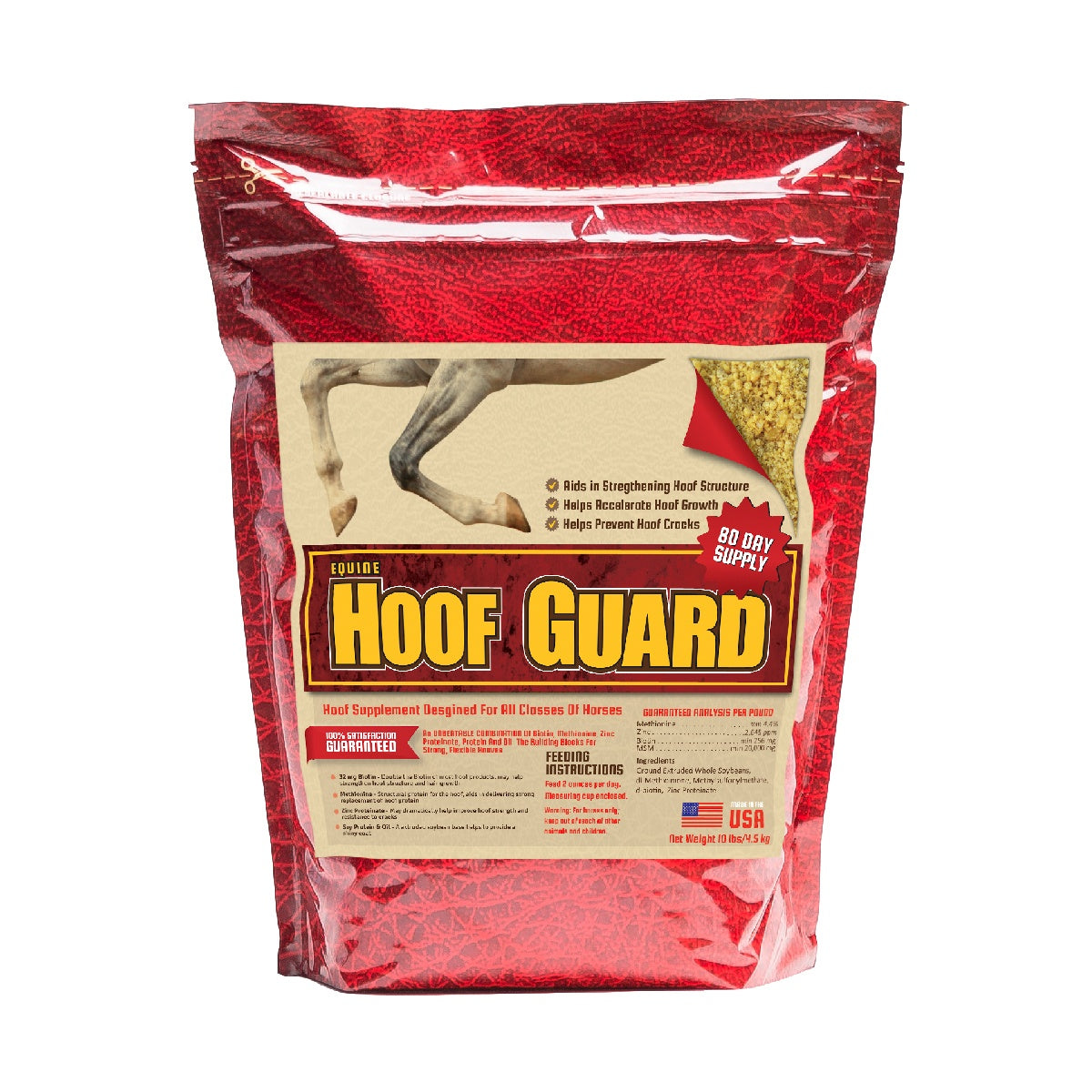 Equine Hoof Guard 10lb Front Supplement by Horse Guard