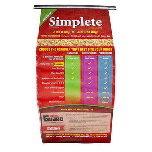Simplete Essential 44lb Back Complete Supplement by Horse Guard