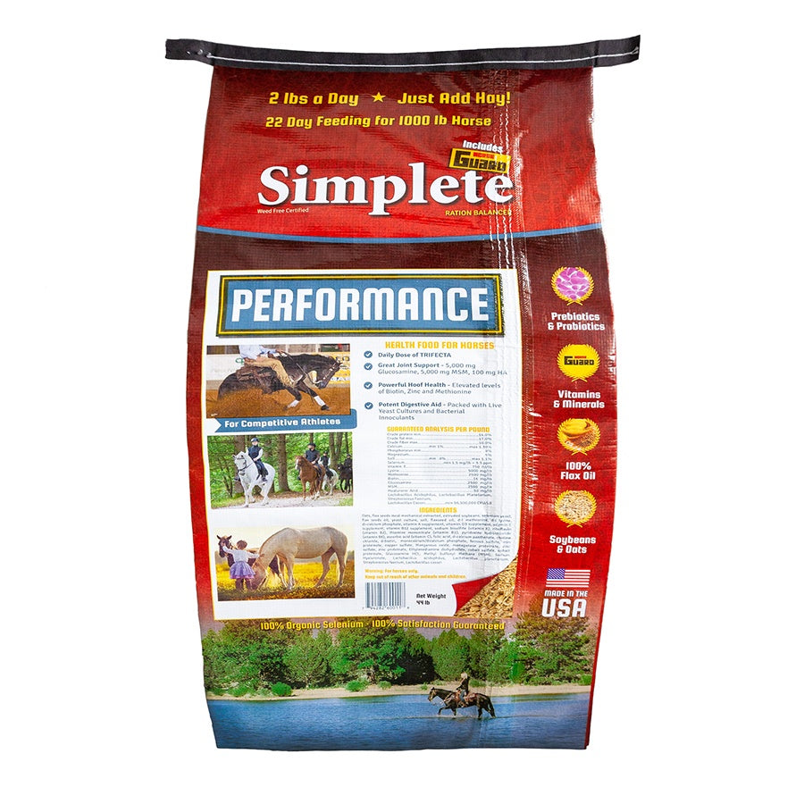 Simplete High Performance 44lb Front Complete Supplement by Horse Guard
